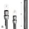 Flextron Gas Line Hose 3/8'' O.D. x 60'' Length 1/2" x 3/8" FIP Fittings, Stainless Steel Flexible Connector FTGC-SS14-60E - alternate 5